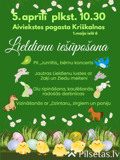 Lieldienu ie&scaron;ūpo&scaron;ana Kri&scaron;kalnos