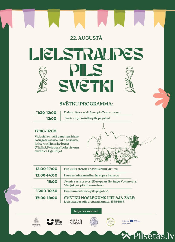 Lielstraupes pils svētki 2026