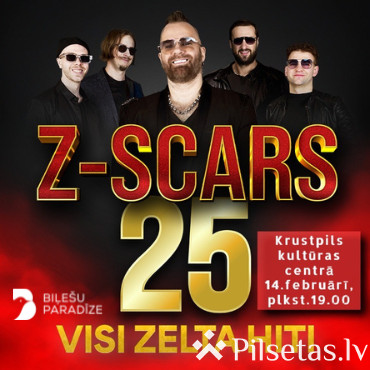 Z-Scars 25 gadu jubilejas koncerts