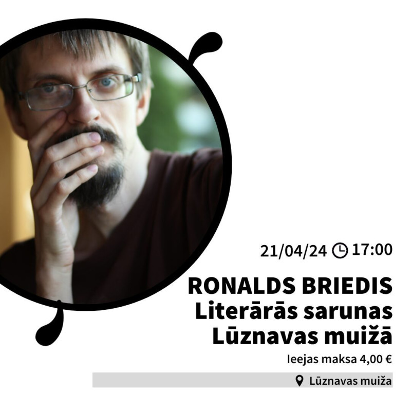 Ronalds Briedis. Literārās sarunas