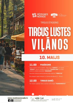Tirgus lustes Viļānos 2026