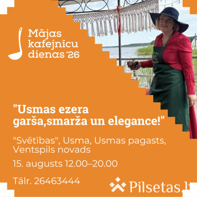Usmas ezera gar&scaron;a, smarža un elegance!