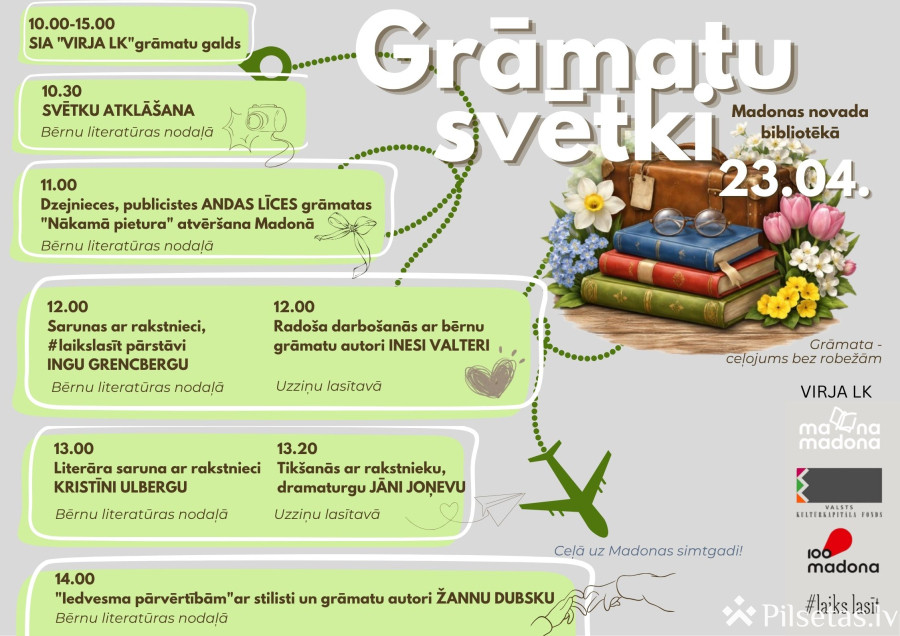 Grāmatu svētki Madonā 2026