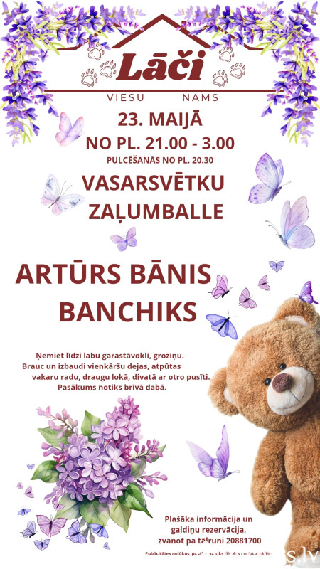 Vasarsvētku Zaļumballe &ldquo;Lāčos&rdquo;