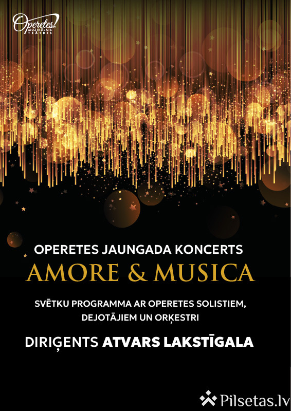 Operetes Jaungada koncerts | AMORE & MUSICA