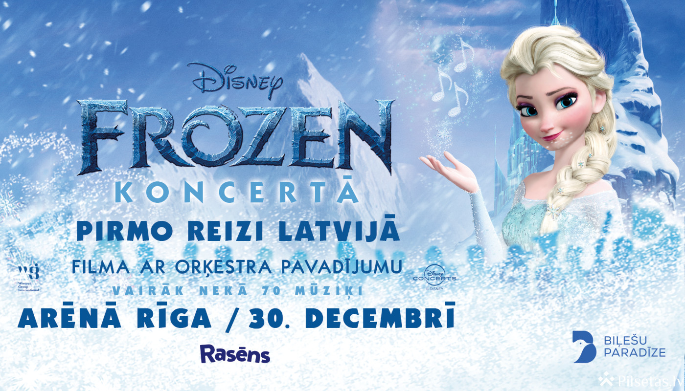 Disney" kinostudijas simfoniskais šovs "Frozen in Concert"